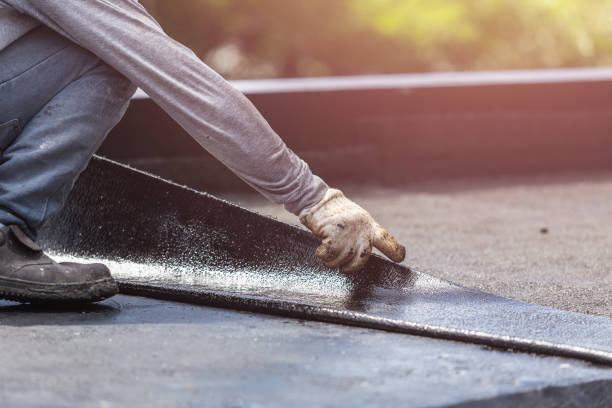Professional Waterproofing technician working in Trenton, NJ